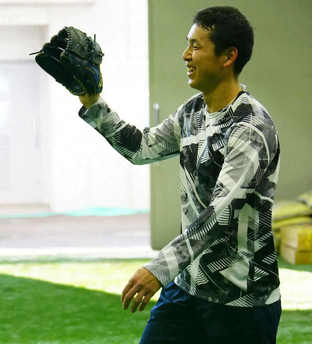 【画像・写真】現役ドラフトでDeNA入り笠原が自主トレ公開　「笠リュー」で故郷初登板へ
