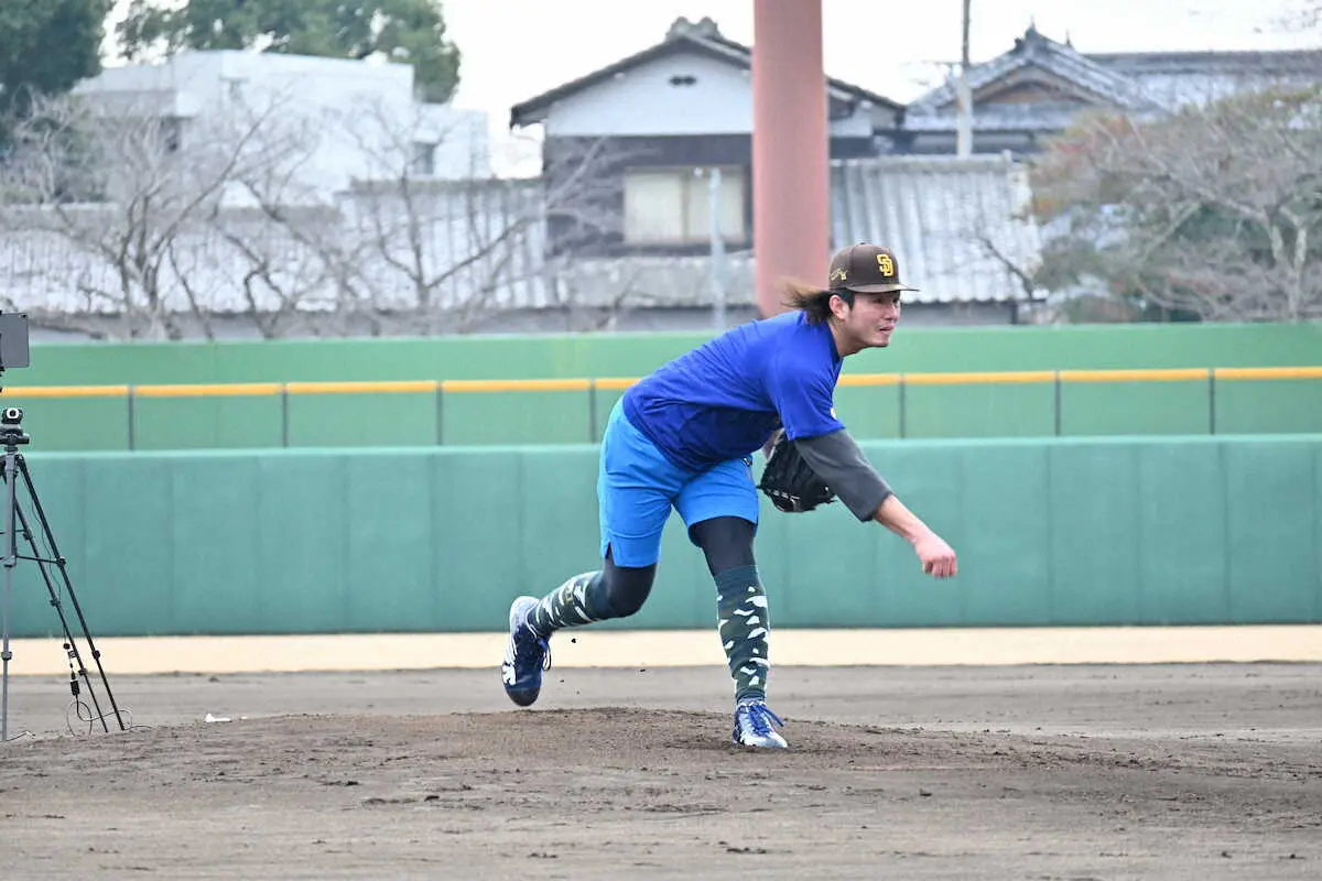 【画像・写真】西武・今井　「あし体」意識“鴻江理論”試してビックリ　フォーク「5秒で落ちた」
