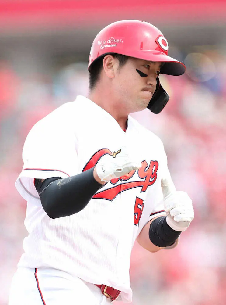 【画像・写真】広島・中村健、お尻強化でレギュラー獲り！元箱根ランナーからでん部トレ教わり「いい感覚で打てる」