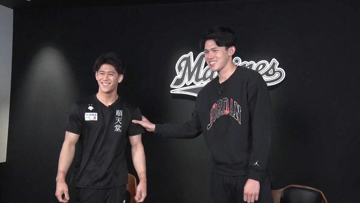 【画像・写真】同学年のロッテ・佐々木朗と体操・橋本大輝が世界一の誓い「WBCの金メダルを持ち帰って見せます」