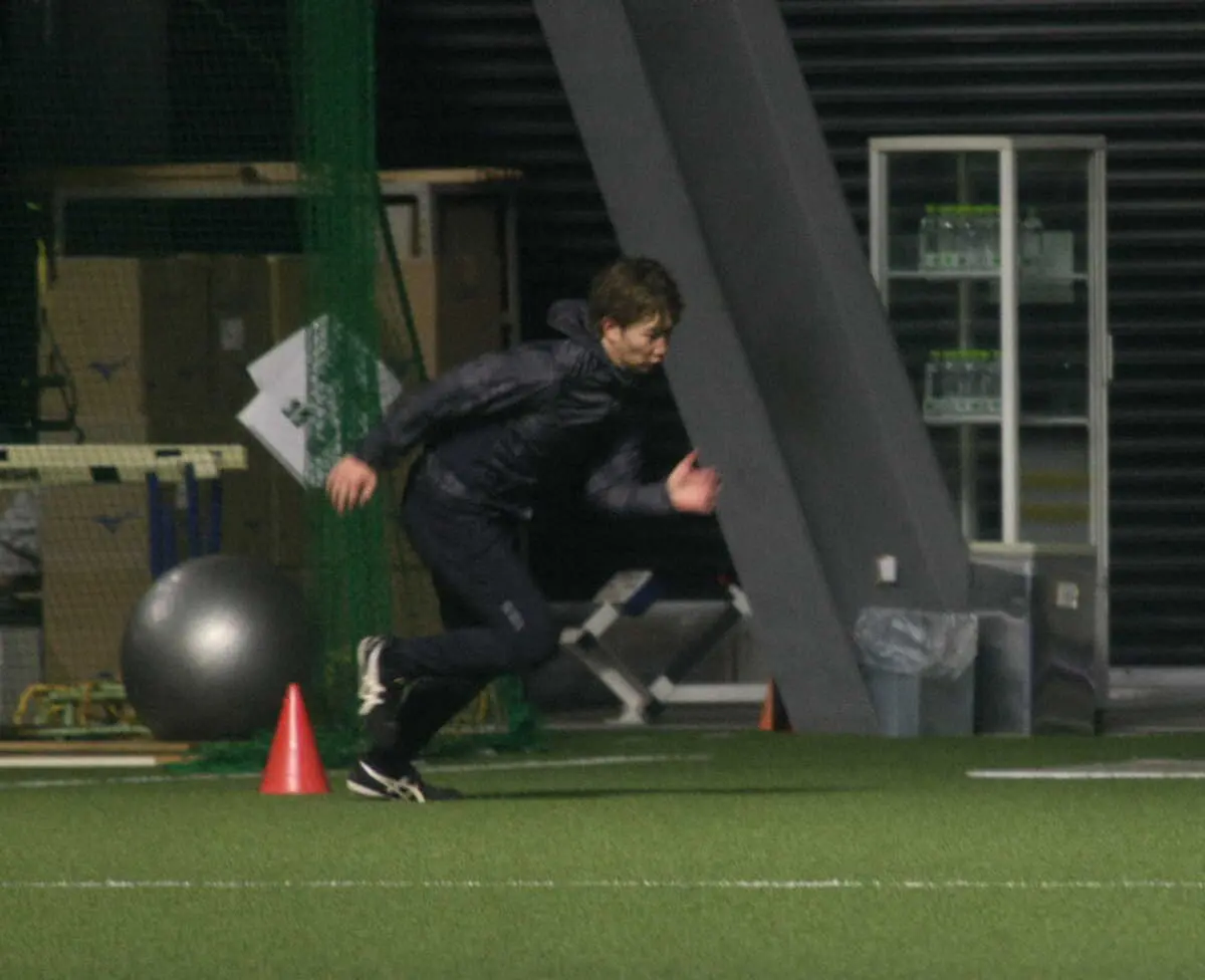 【画像・写真】ソフトB・正木“原点回帰”で打力アップだ!!慶大時代のフォームに手応え「凄くはまった」