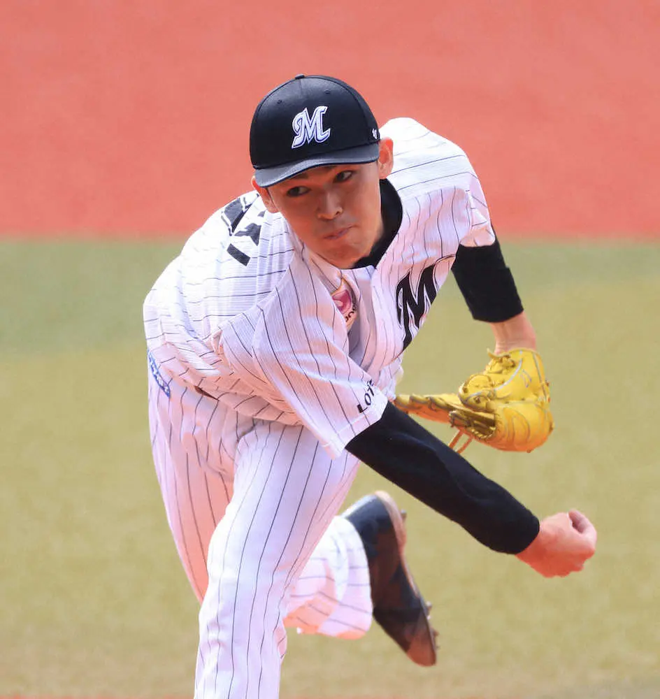 【画像・写真】ロッテ・朗希　春季キャンプからWBCモード　2・17侍合流初日から吉井監督「30球投げられるように」