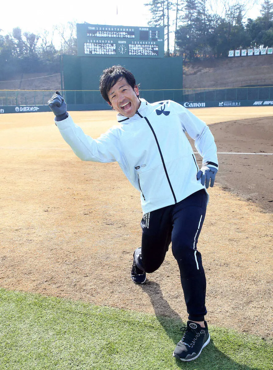 【画像・写真】巨人・松田、体重増で飛距離もアップ　食事＆ウエートトレ効果で「熱男旋風」起こす