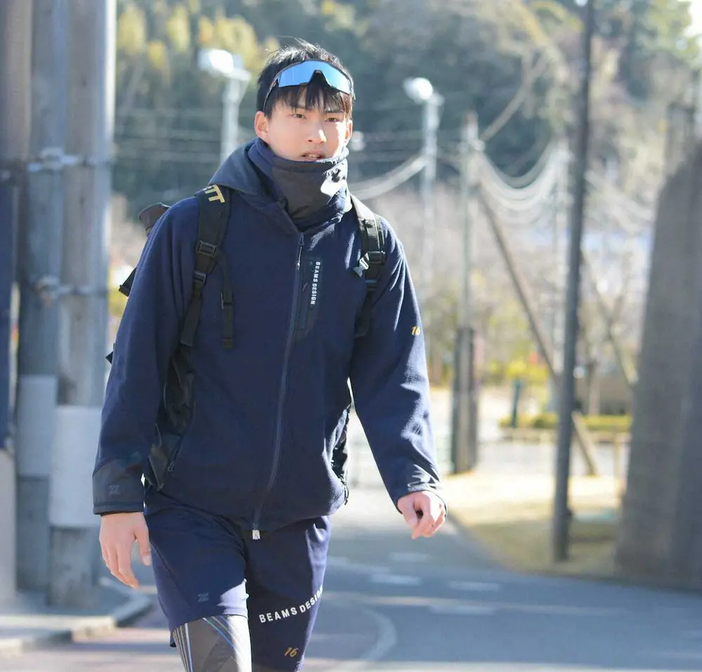 【画像・写真】日本ハム2年目・達「偉大な方だった」天理OB門田さん精神継承へ真っ向勝負宣言