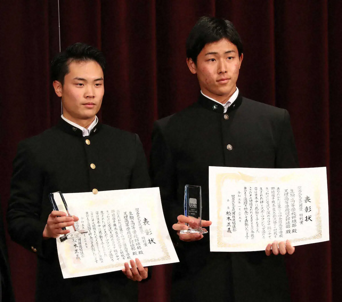 【画像・写真】阪神ドラ5・戸井　天理高の大先輩・門田博光さんに負けない活躍誓う「目指さないといけない選手像」