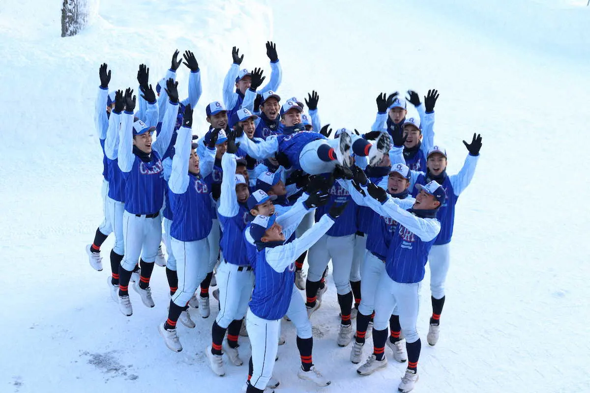 【画像・写真】【センバツ】北海道はクラークが2年連続出場　横手投げエース新岡で甲子園初勝利狙う