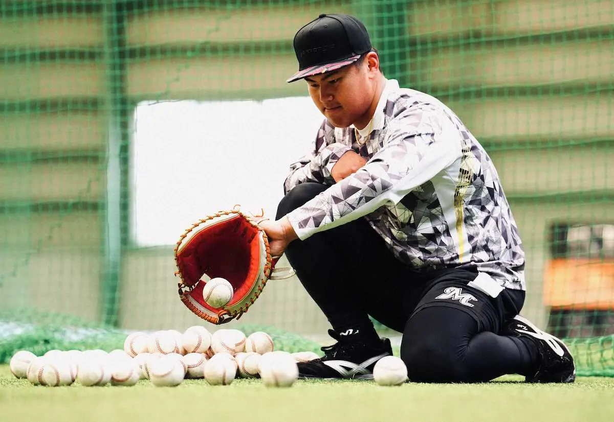 【画像・写真】松川虎生、佐々木朗希にエール「誰が相手でも勝ってくれる」　将来の侍ジャパン入りにも意欲