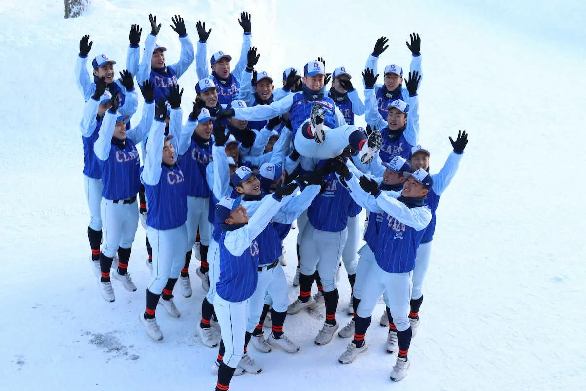 【画像・写真】クラークが2年連続2度目の選抜へ　パワーアップ、打力向上で今度こそ甲子園初勝利だ