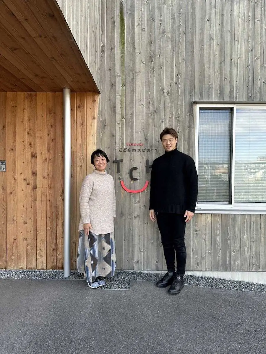【画像・写真】オリ・山崎福が脳腫瘍患者を支援している団体に寄付　登板イニング×1万円で計114万円