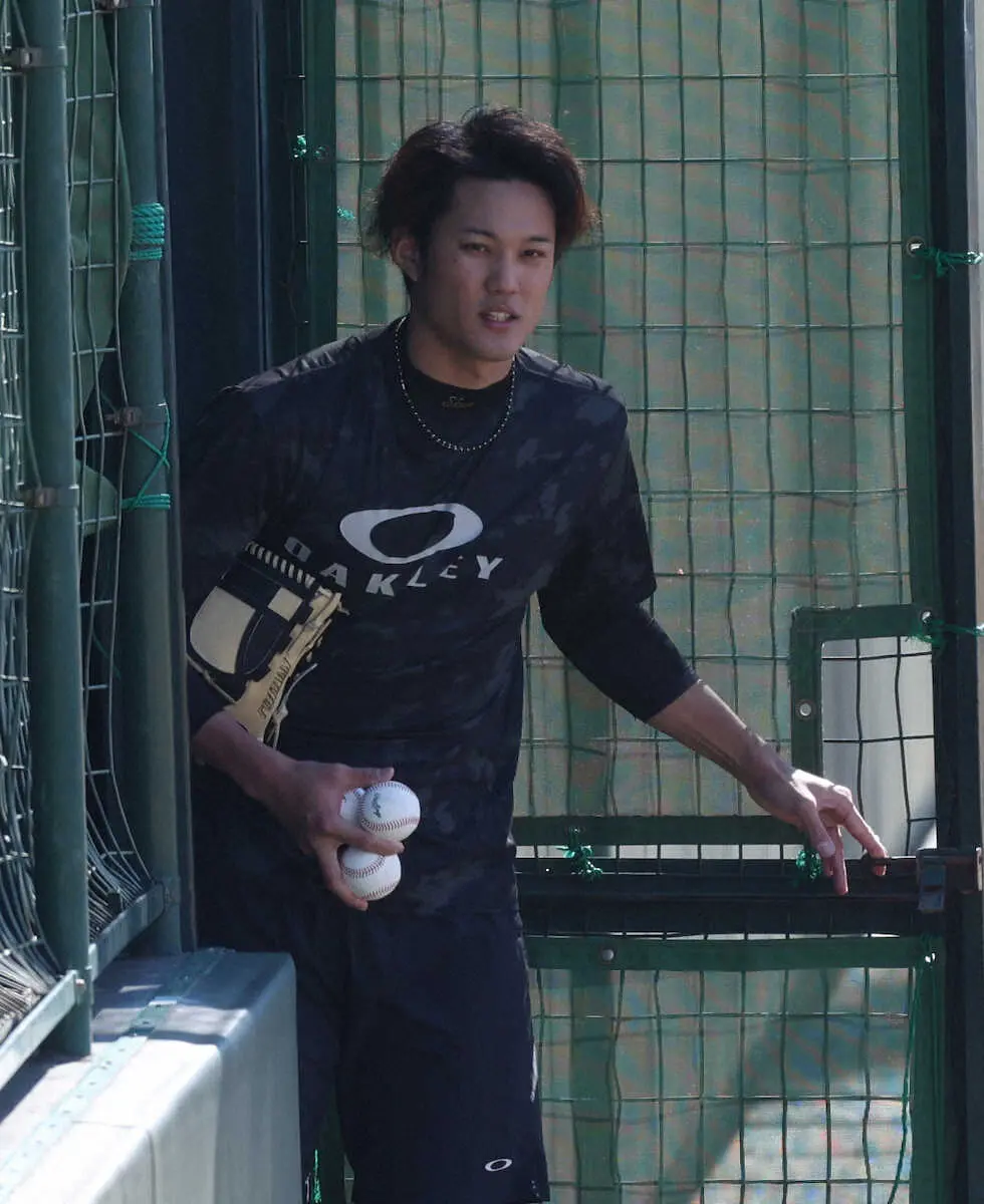 【画像・写真】アスレチックス・藤浪　背番「11」への思い　「つけてみたい番号。エースナンバーのイメージ」