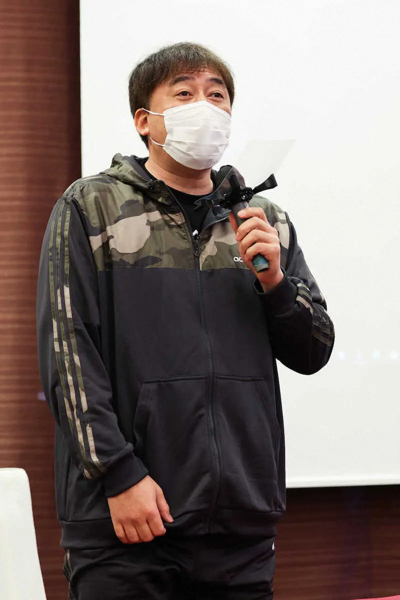 【画像・写真】楽天・石井監督がキャンプ前日の訓示「今年こそみんなで勝ちきろう」