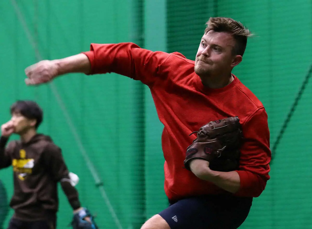 【画像・写真】阪神の勝利の方程式要員・ビーズリーは明日初投げ予告