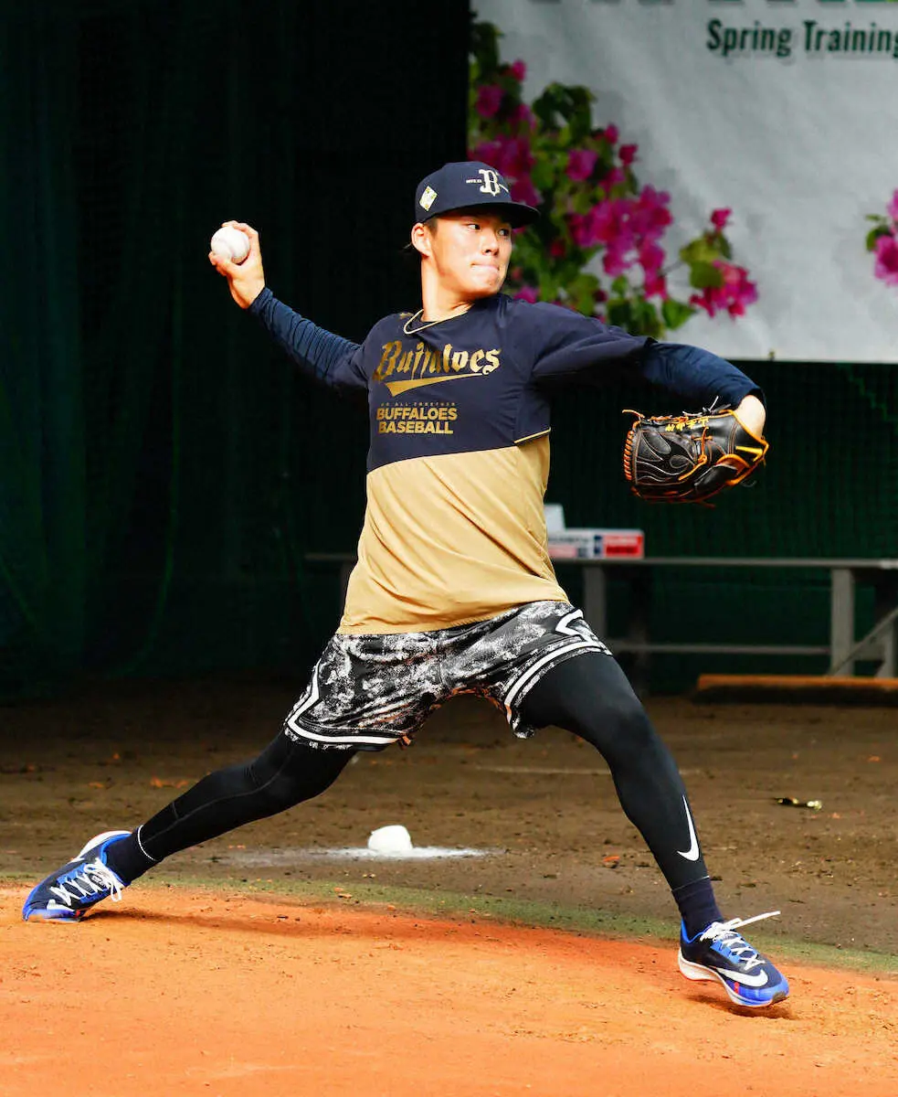 【画像・写真】オリ・由伸　WBCへ向け「遅れないように」ハイペース調整　宮崎凱旋は「うれしい」