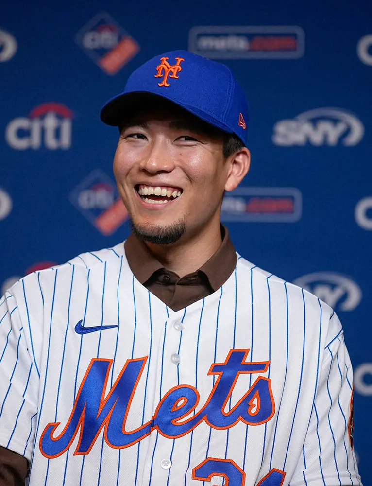 【画像・写真】メッツGMが千賀のWBC不参加に感謝　「新しい環境への適応を可能な限り考慮してくれていると感じた」