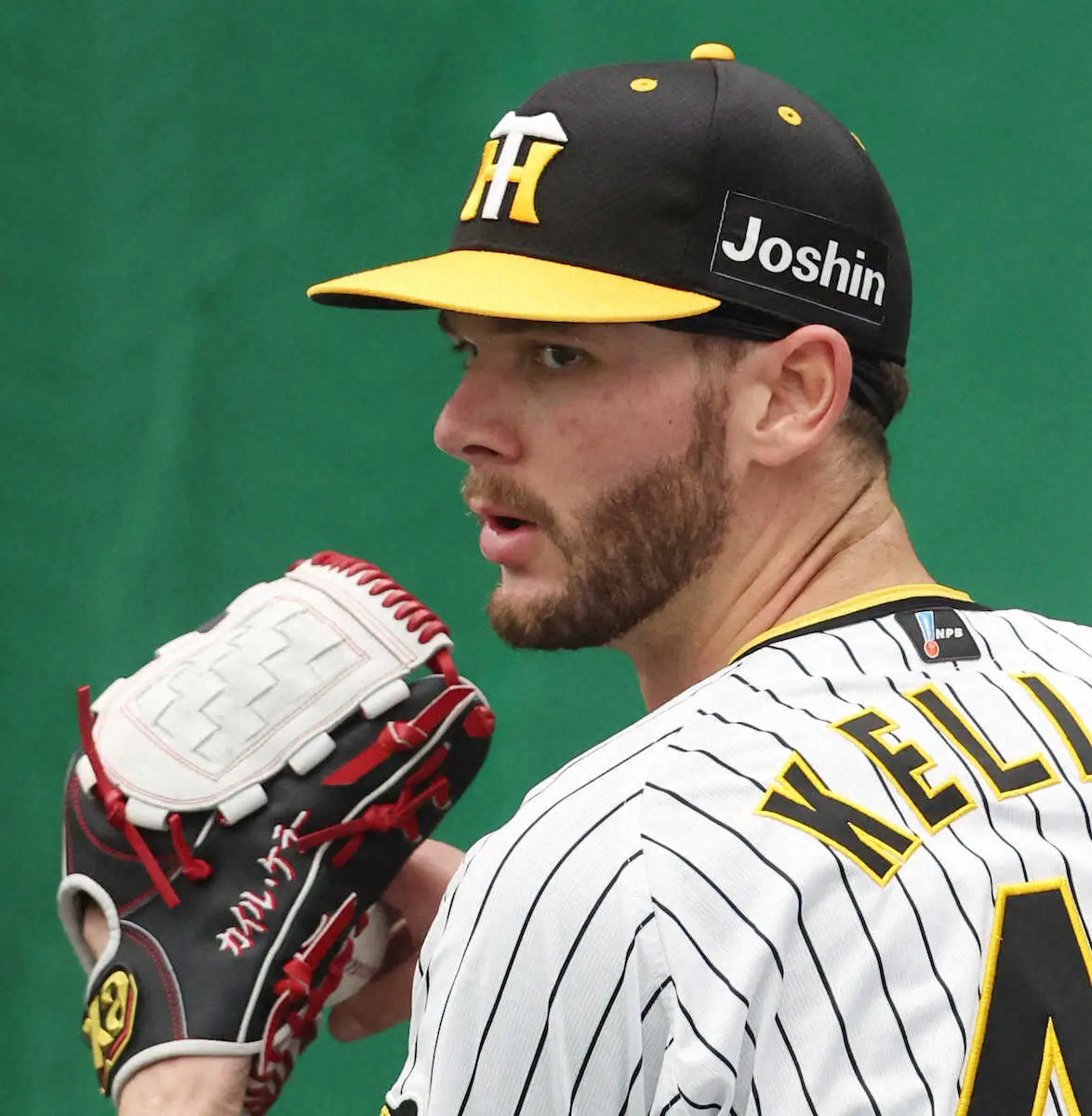 【画像・写真】阪神・K・ケラー　“不思議な縁”B・ケラーとの継投リレーで「勝利に貢献できたら」