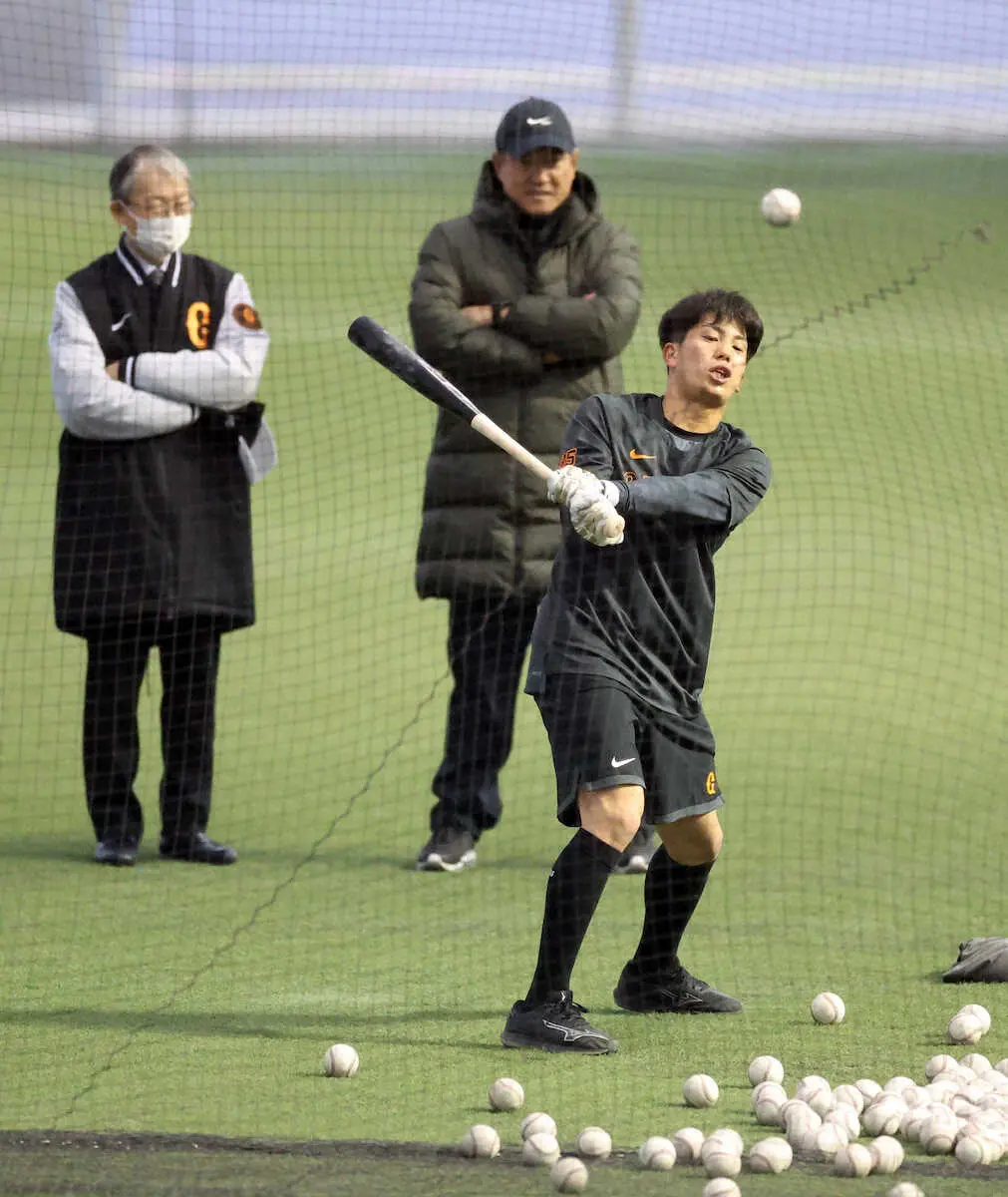 【画像・写真】巨人ドラ4・門脇に原監督「ストロング門脇」正遊撃手獲りへ11日初陣でアピールだ！