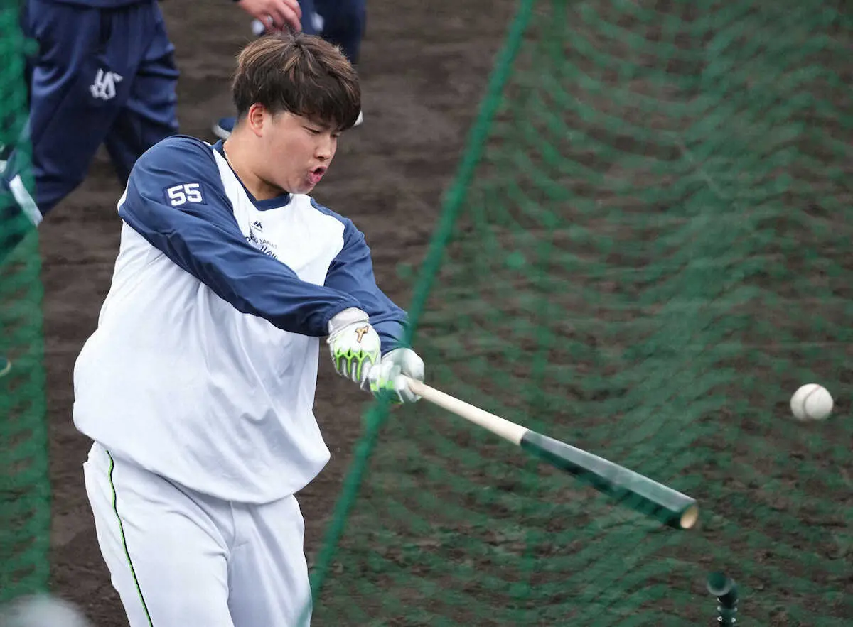 【画像・写真】ヤクルト・村上が柵越え7本「慣れることを意識してやっている。順調です」