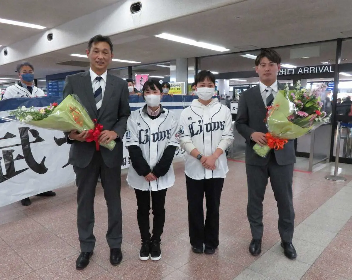 【画像・写真】西武のB班は高知でキャンプイン　西口監督ファーム監督「初日にしてはまずまず」