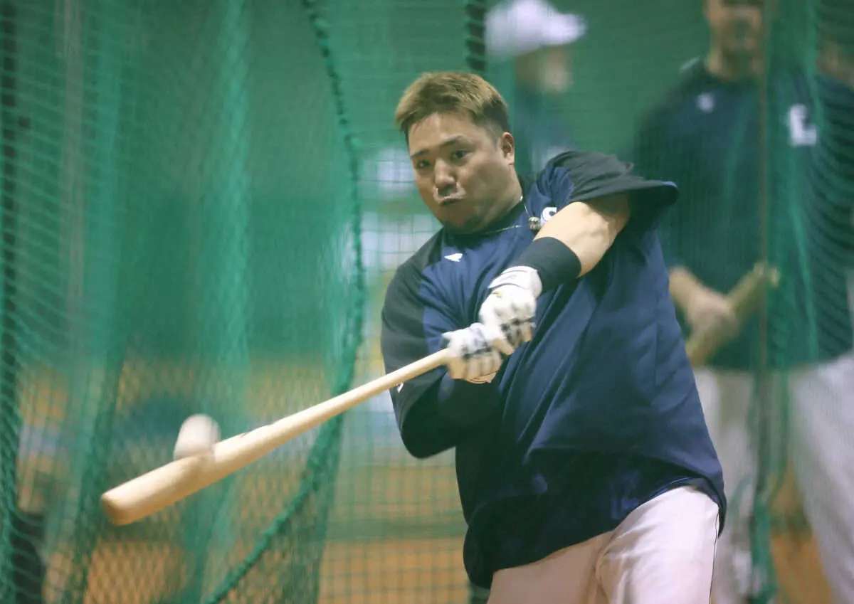 【画像・写真】西武・山川　キャンプでファンとの交流解禁に声出し応援イメージ「大合唱が戻ったらうれしい」