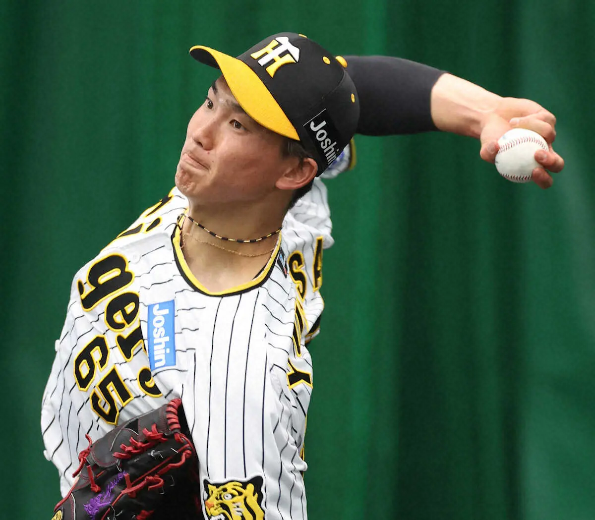 【画像・写真】阪神・湯浅　“新球”改良中スライダー披露へ「自分の中での感覚を確かめたい」