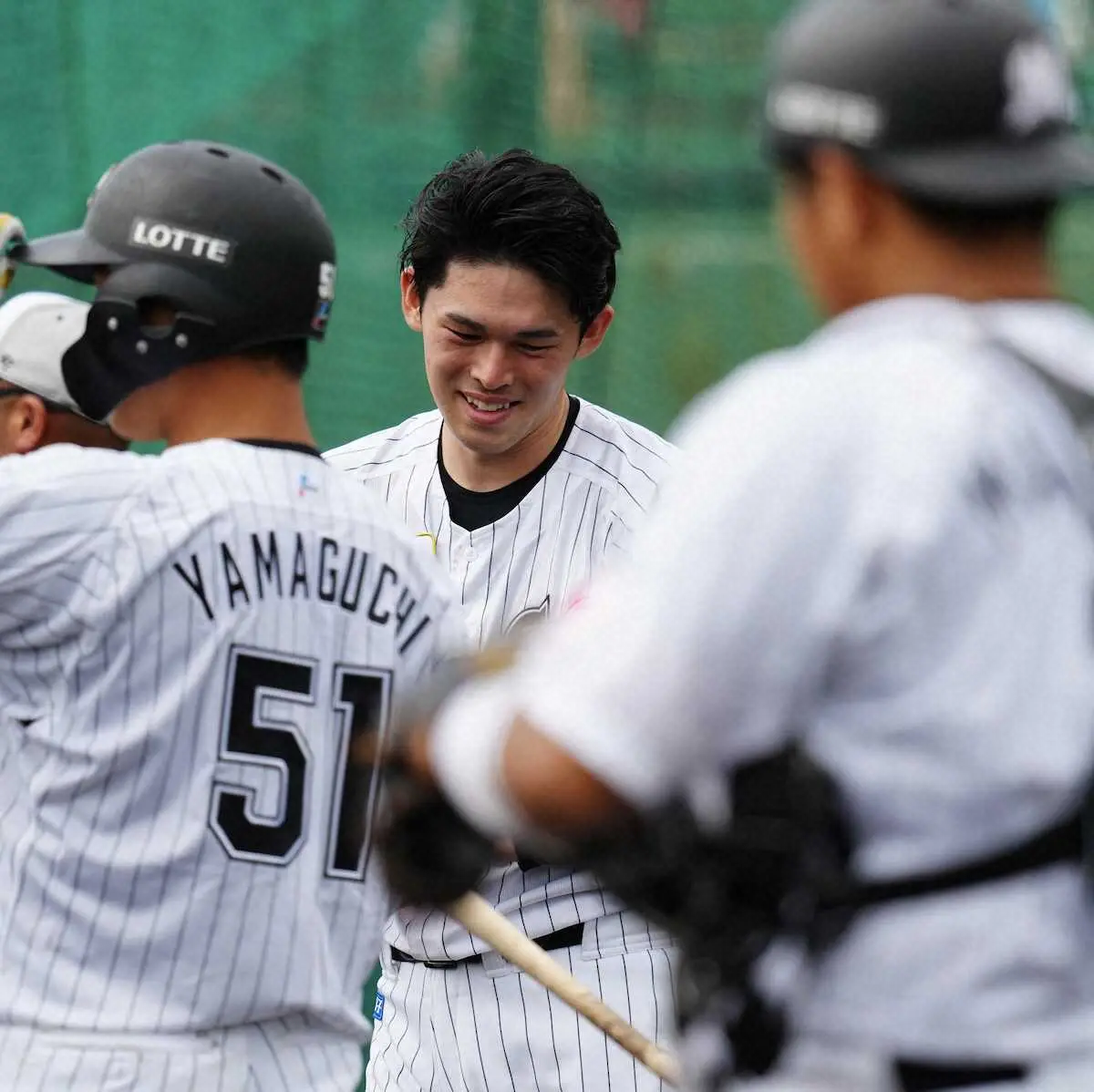 【画像・写真】佐々木朗希　打撃投手初登板で160キロ！　打者6人に30球　3月WBCへ順調仕上げ