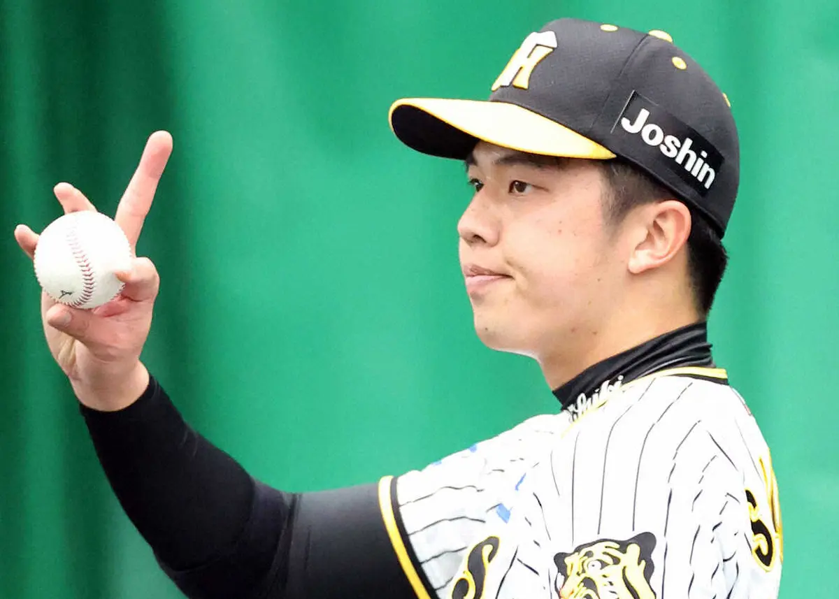 【画像・写真】【虎番アレコレ】「お久しぶりです！」豪雨の宜野座に突然現れた“太陽”の正体とは