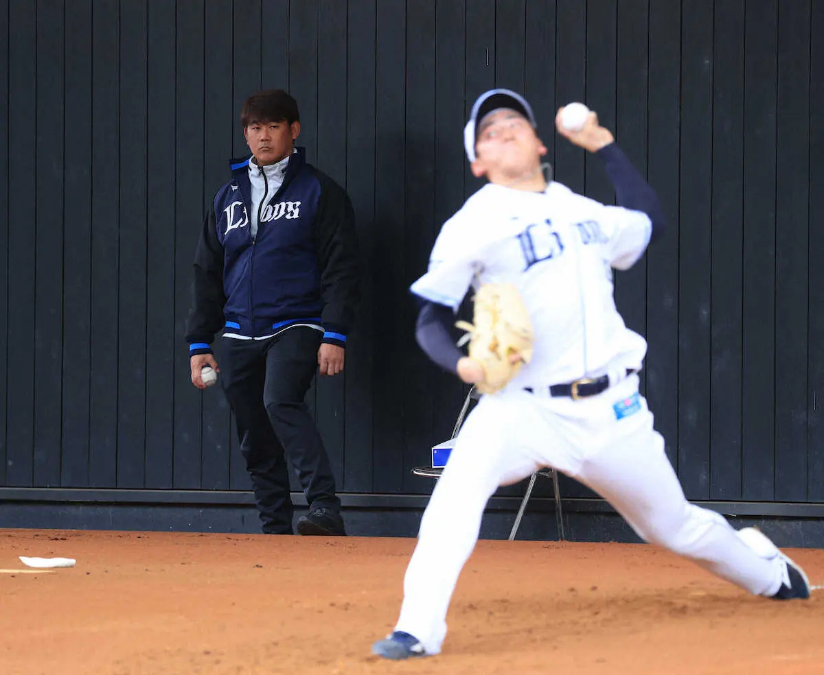 【画像・写真】【キャンプ隠しマイク】臨時コーチの松坂大輔氏　冗談から思わぬ大人気に？