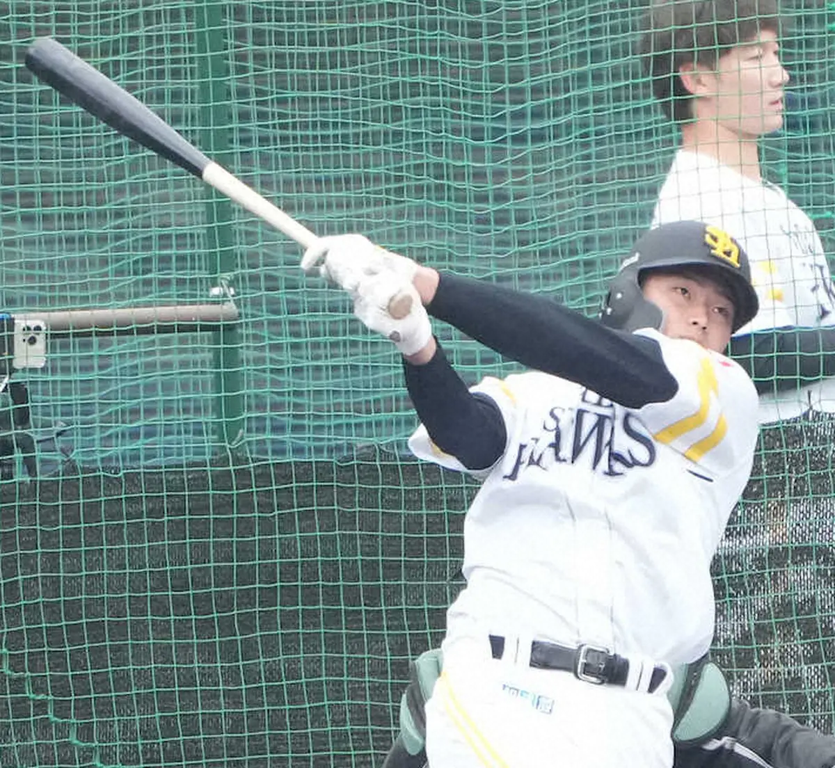 【画像・写真】ソフトB・ドラ3生海、右肩関節炎でリハビリ組へ　13日のシートノックで負傷