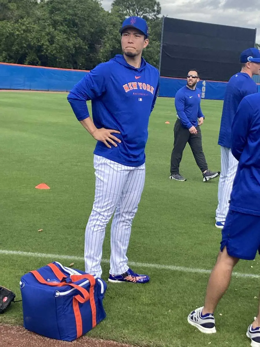 【画像・写真】【千賀と一問一答】初日終え「凄く幸せな時間」バーランダーへの送球「どういう状況やって突っ込みながら」