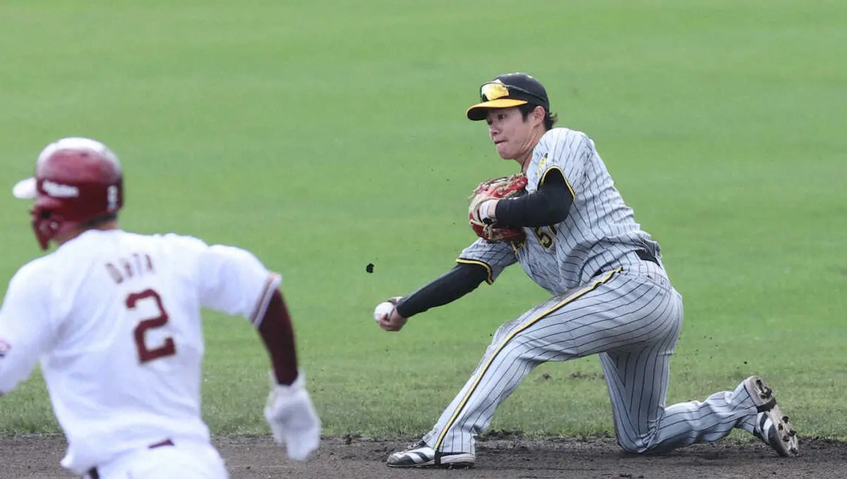 【画像・写真】阪神・中野　WBCへ準備万端！好守に2安打＆3打席連続出塁　「ここまで無事にやることができました」