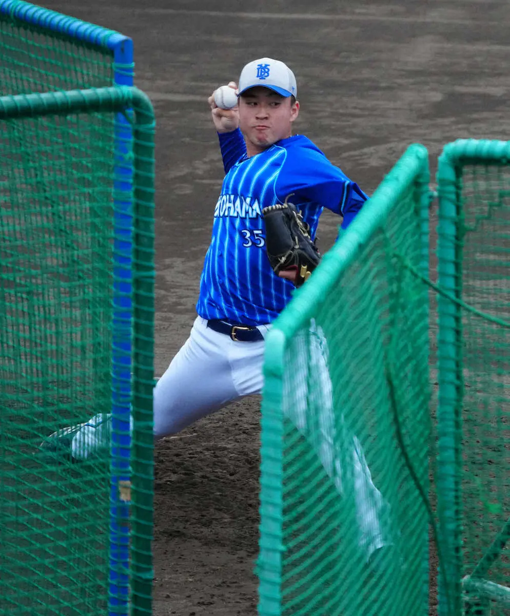 【画像・写真】DeNAドラ2吉野＆ドラ5橋本がフリー初登板　制球に苦しむも三浦監督「修正すれば実戦が楽しみ」
