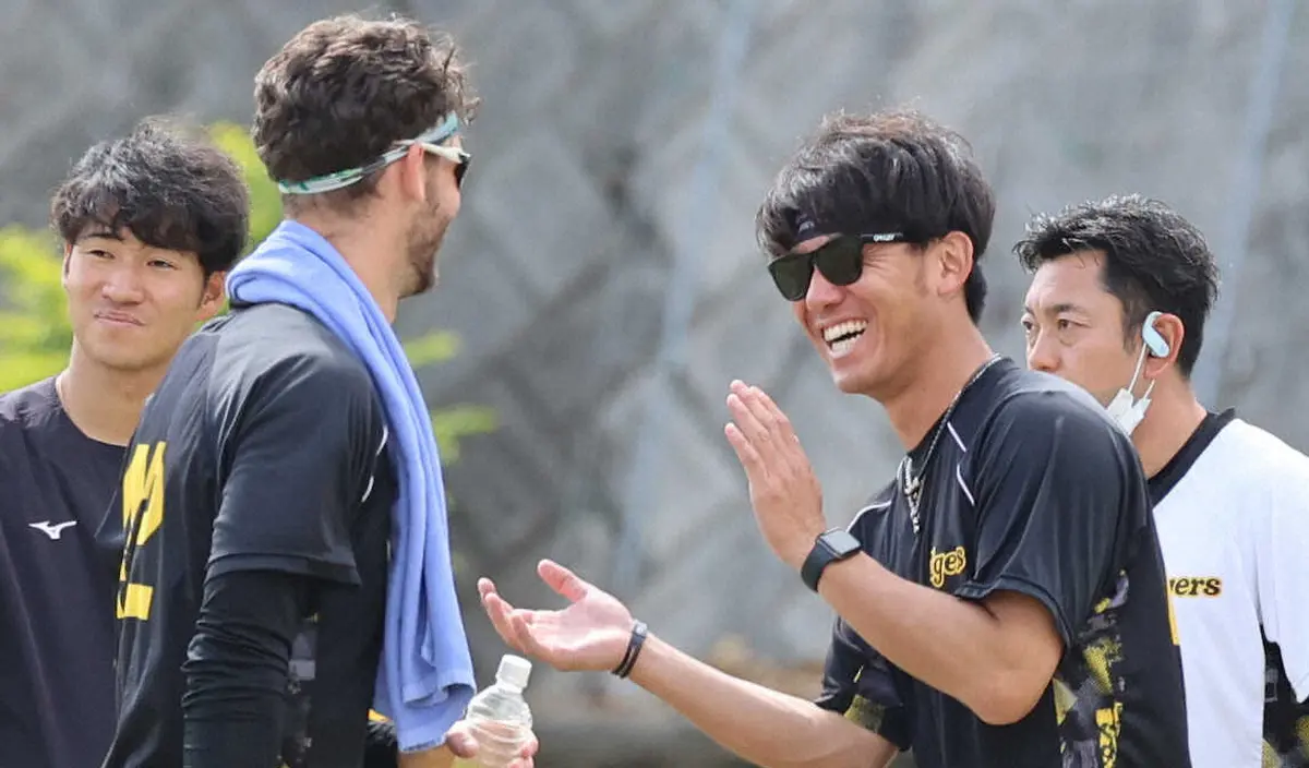 【画像・写真】阪神・伊藤将　筋力アップで球速アップ実感　最速144キロ「ストレートの強さ。いい感じです」