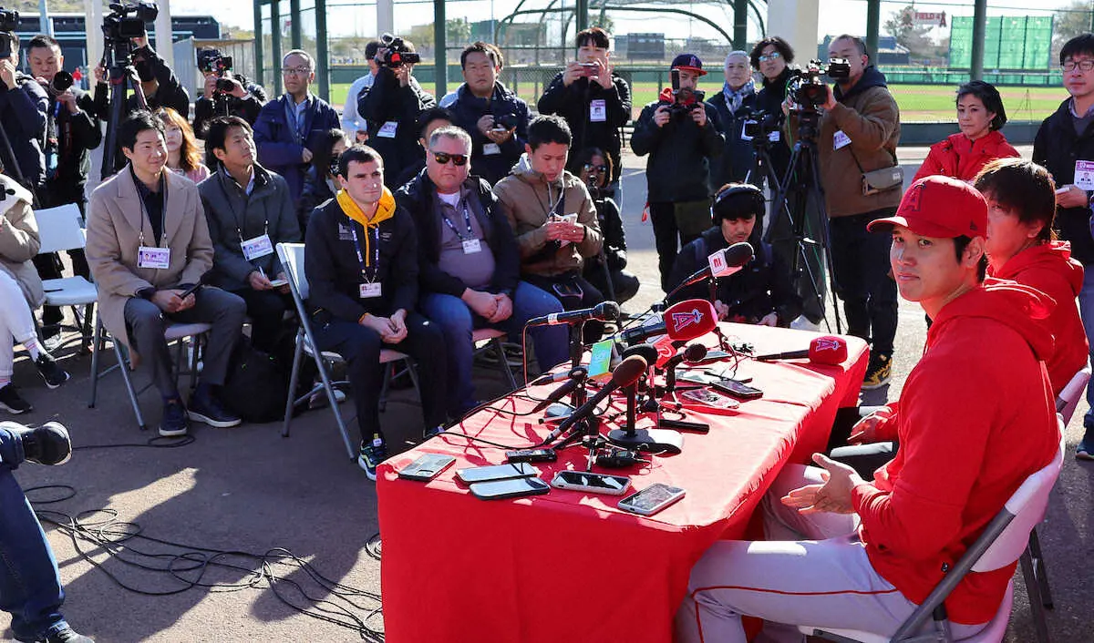 【画像・写真】大谷が更新急増SNSの使い方を語る「練習の方法とか一個でも多く知れば。勉強することもある」