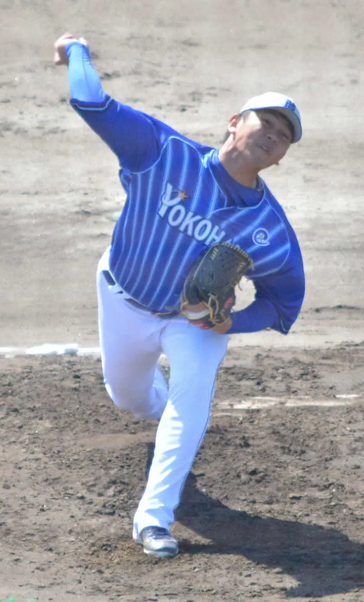 【画像・写真】DeNA守護神・山崎が「23年所信表明」。いきなりツーシーム3連投