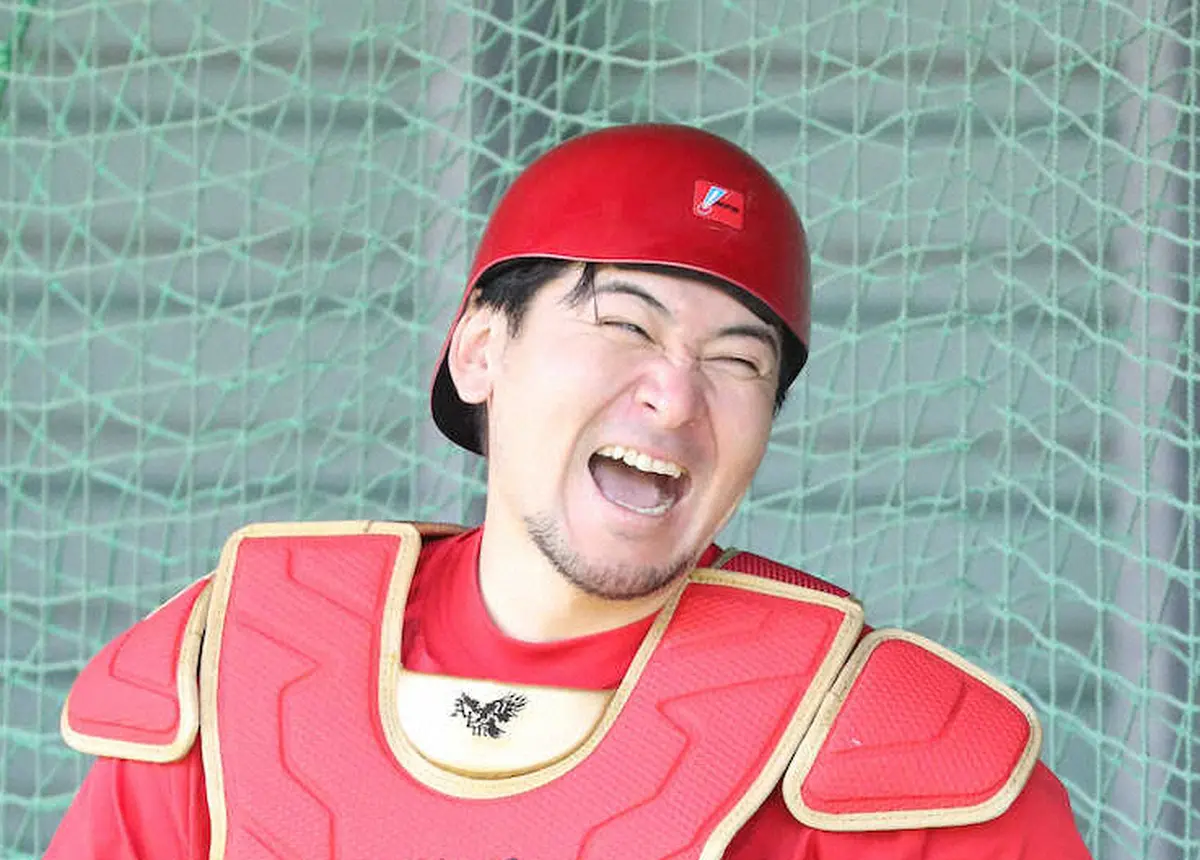 【画像・写真】広島・会沢　2軍から昇格即フルメニュー消化　正捕手争いには「自分のことをしっかりやればいい」