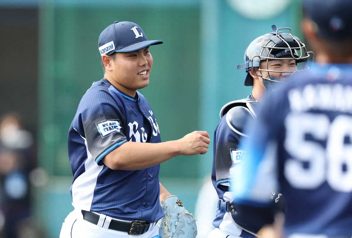 【画像・写真】西武・平良が「100点」“プロ初先発”　4者連続Kで2回無失点　最速154キロ