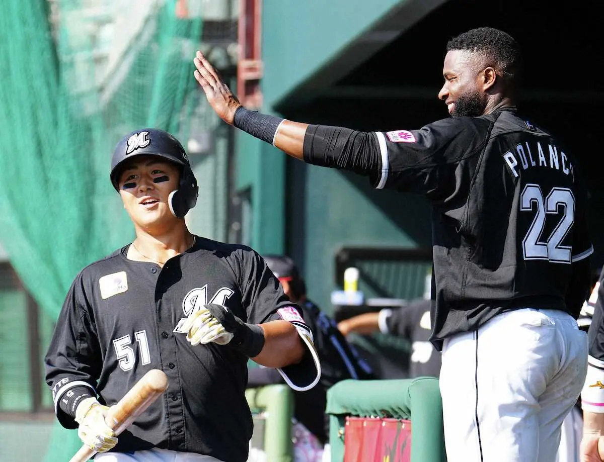 【画像・写真】ロッテ、楽天に大敗も…山口が一矢報いる一発「狙っていました。完璧」
