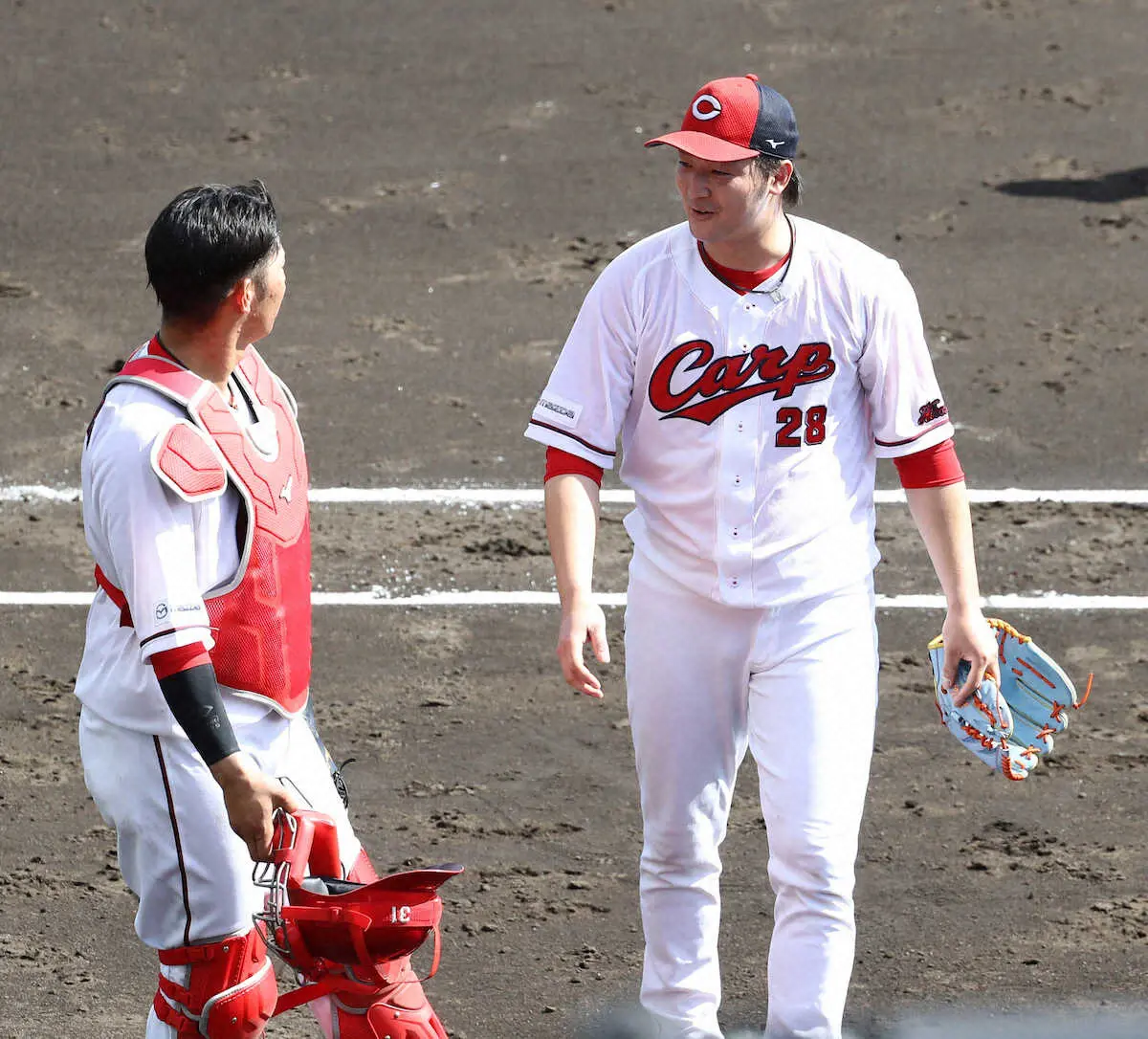 【画像・写真】広島・床田　昨年8月以来の実戦「点を取られましたけど良かった」右足骨折からの復帰戦で順調発進