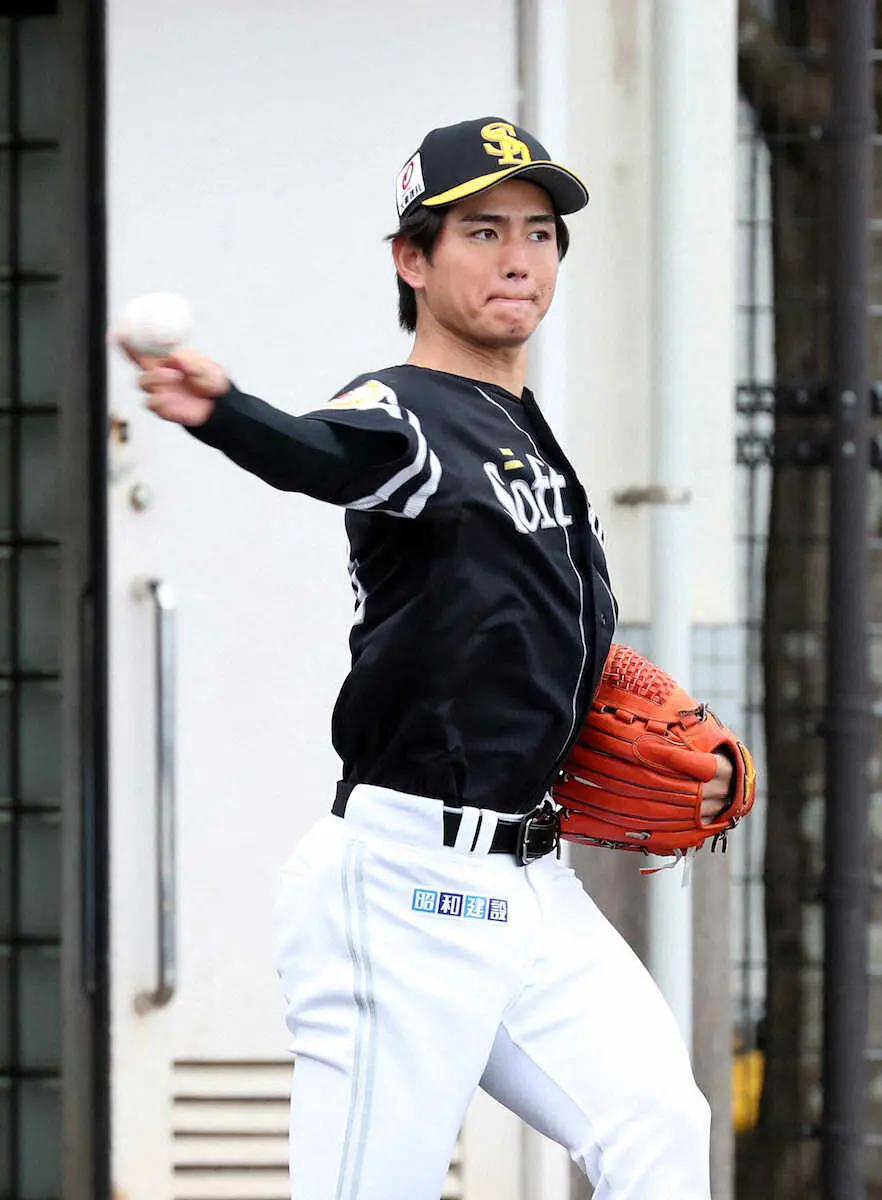 【画像・写真】ソフトバンク高橋礼が23日のキューバ代表との練習試合に先発　野手は栗原、三森らが出場