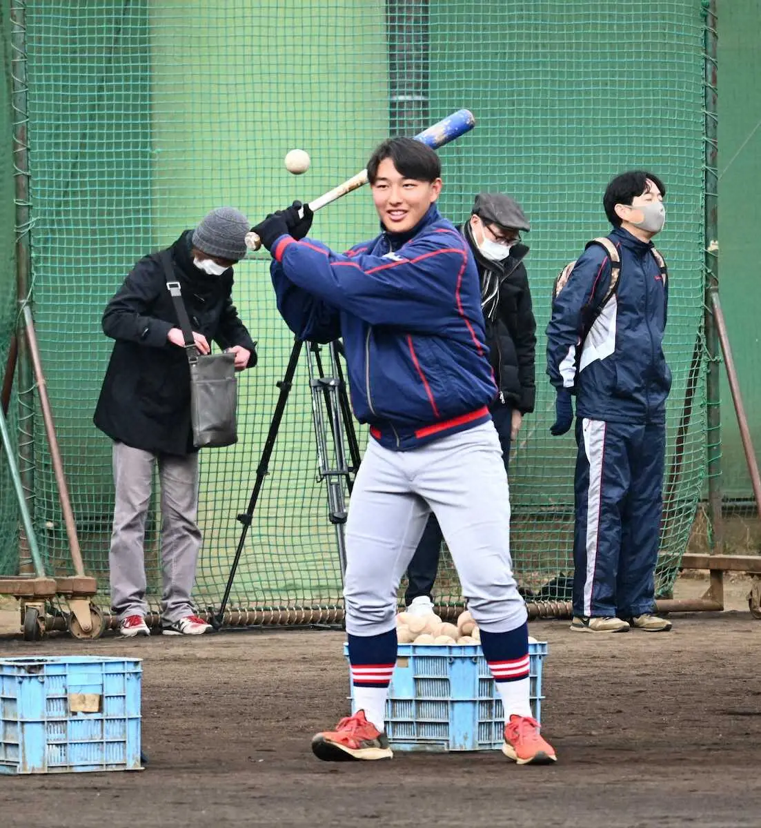 【画像・写真】慶応・清原　小学生を指導で刺激「もっと感情を出してやってもいいんだと思えた」