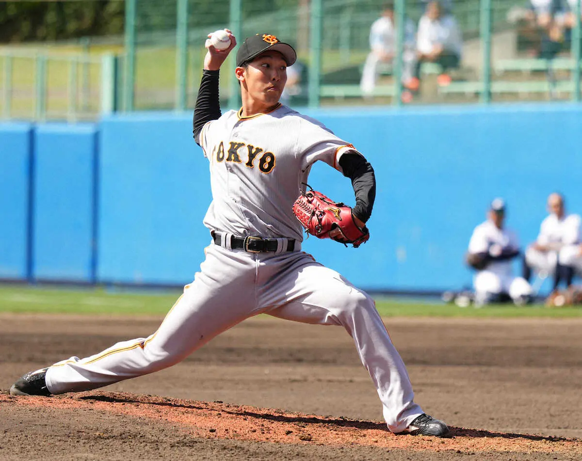 【画像・写真】巨人・赤星4回零封4K　新球・チェンジアップに手応え「結構、良い感触があった」