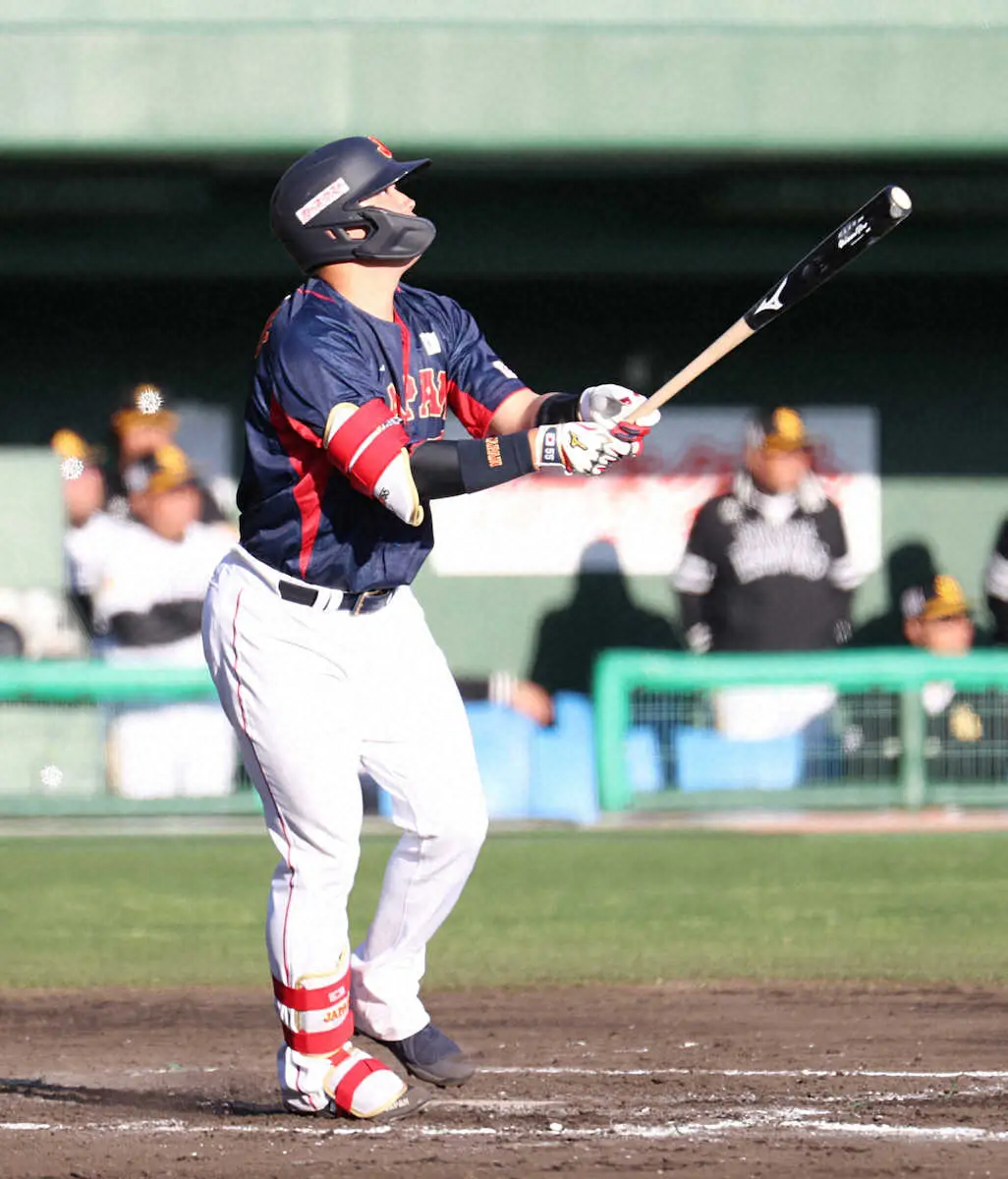 【画像・写真】侍・村上宗隆　壮行試合2戦4打数無安打も「凄く満足」収穫実感「結果が求められるのは3月9日から」