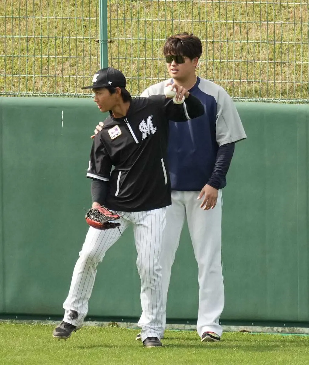 【画像・写真】ロッテ・岡と藤原、日本ハム・万波　3、4日の壮行試合で侍サポートメンバーに