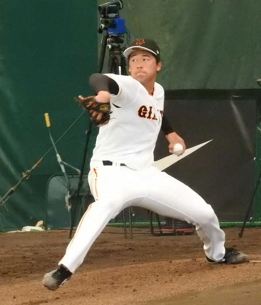 【画像・写真】巨人・代木が先発候補に浮上「一生懸命投げるだけ」高卒2年目左腕
