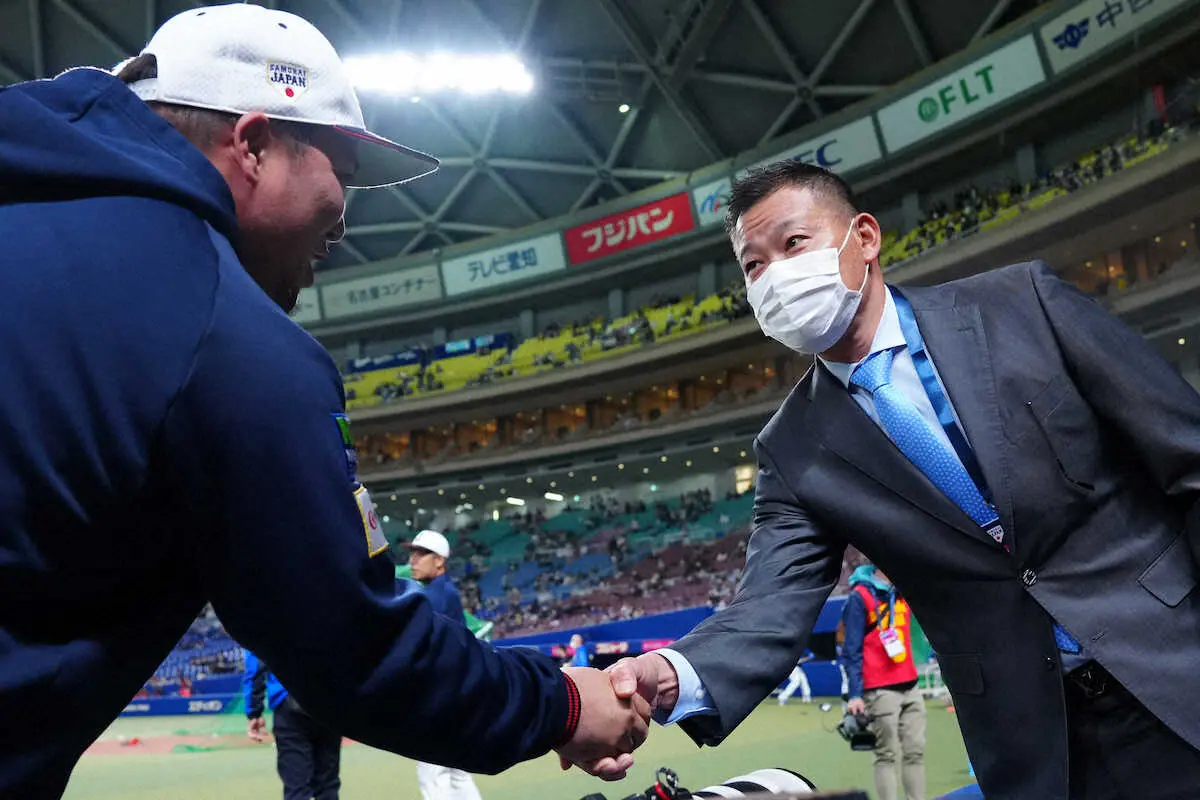 【画像・写真】【侍ジャパン】福留孝介氏「僕以来ですね。あんなの見たの」大谷翔平の超特大弾にジョーク交え驚く