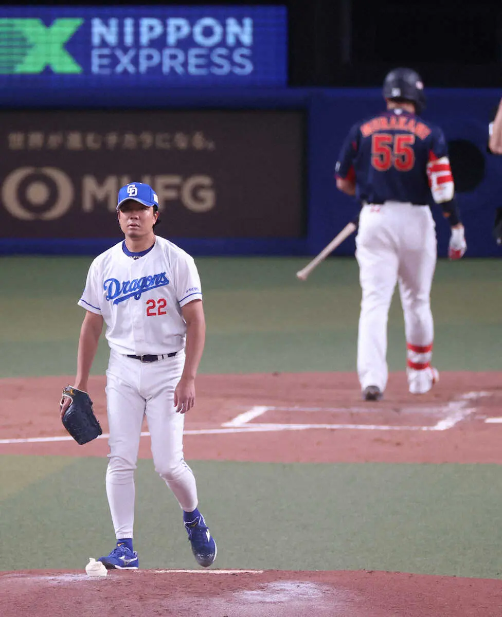 【画像・写真】志願登板の中日・大野雄は3回1失点「異次元過ぎやろ」佐々木朗の165キロに感嘆「WBCで見せつけて」