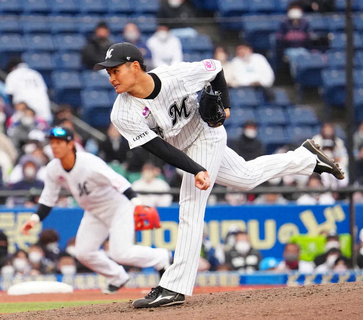 【画像・写真】ロッテ・中森　3年目で初のマリン登板　「多分誰も覚えていない。今日投げられてよかった」