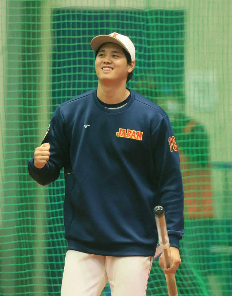 【画像・写真】侍・大谷　1974日ぶり日本でSHOTIME！侍デビューの地・京セラDで阪神と強化試合「打」解禁