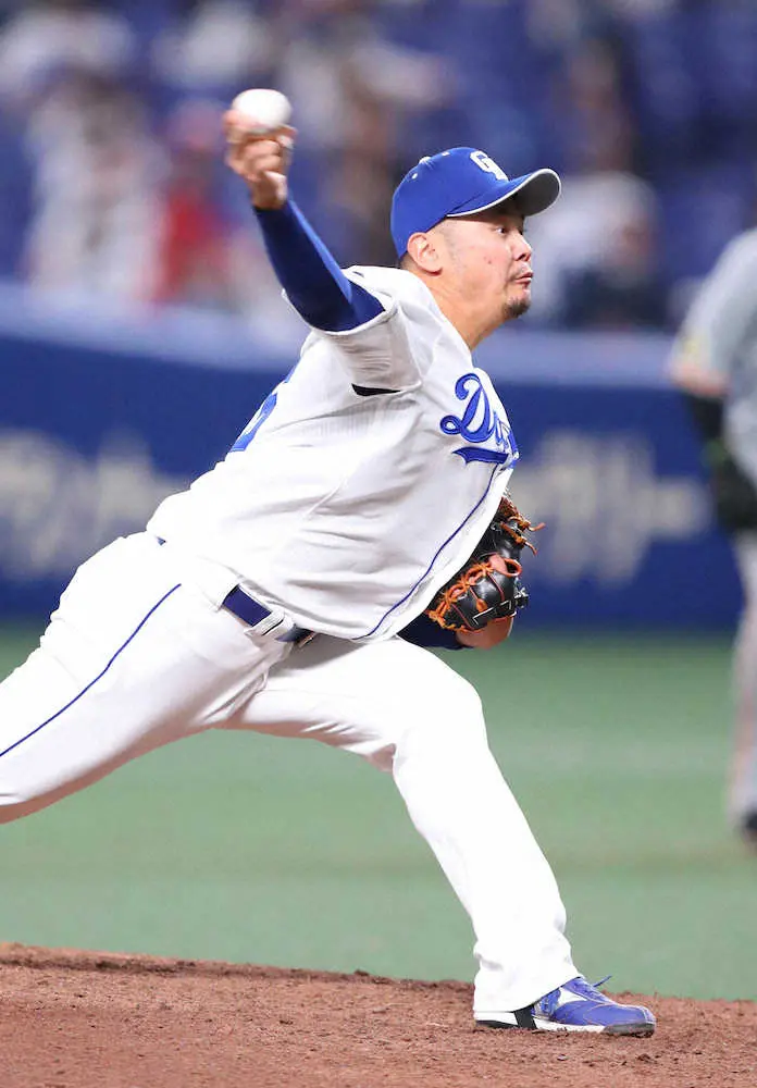【画像・写真】中日・鈴木　カーブをテーマに手応え投球「いろんなカウントから使えた」開幕ローテへ全力アピール