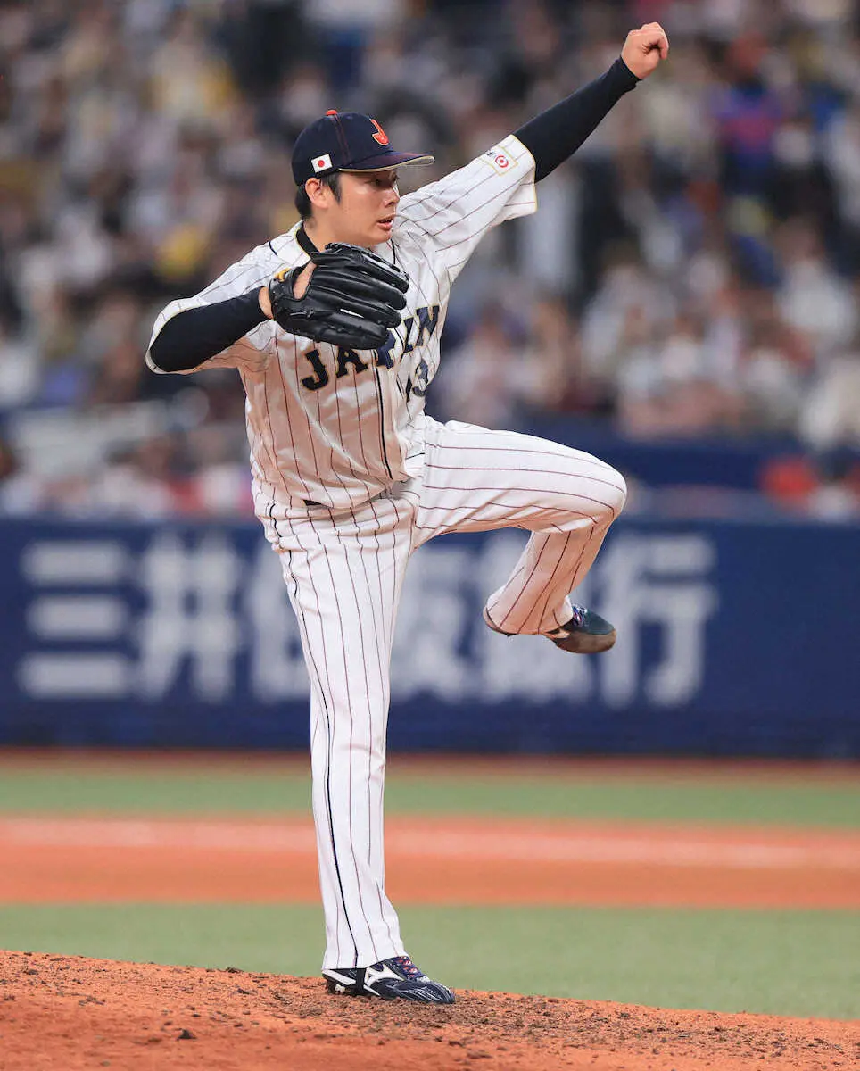 【画像・写真】侍・松井裕　復調3人斬り　最速150キロ「何とか状態を上げていけるように」